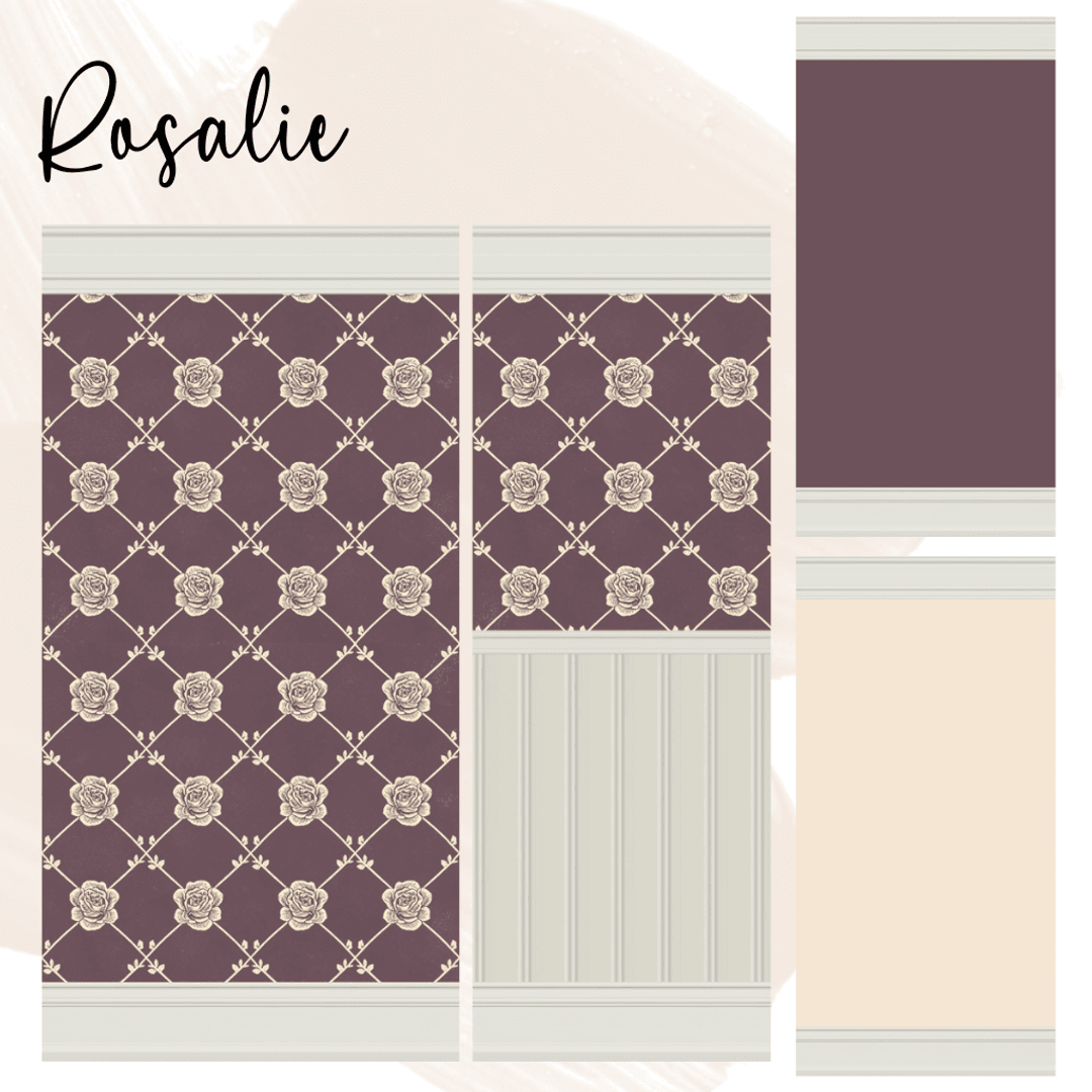 Скриншот мода Обои The Rosalie Wall Set